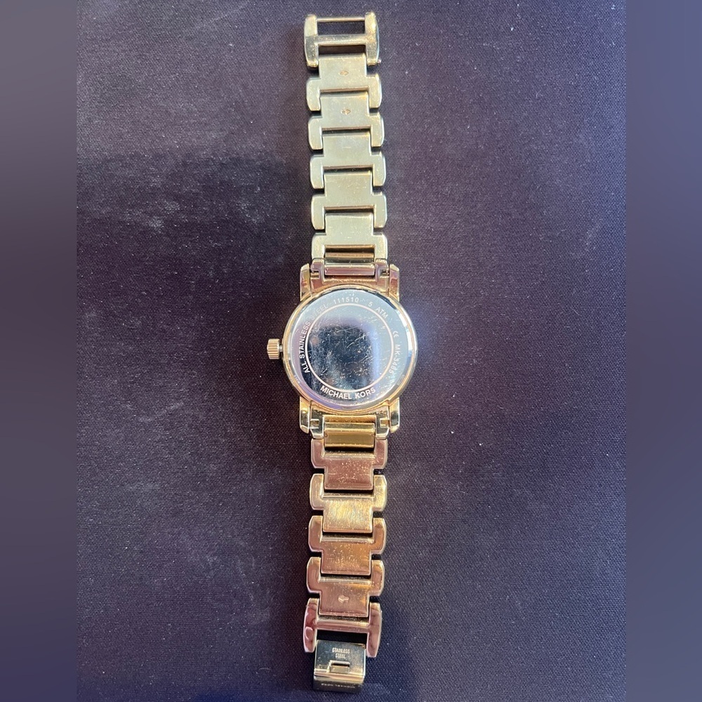 Michael Kors Janey women’s quartz watch jewelry MK-3485 gold stainless steel - Picture 6 of 11
